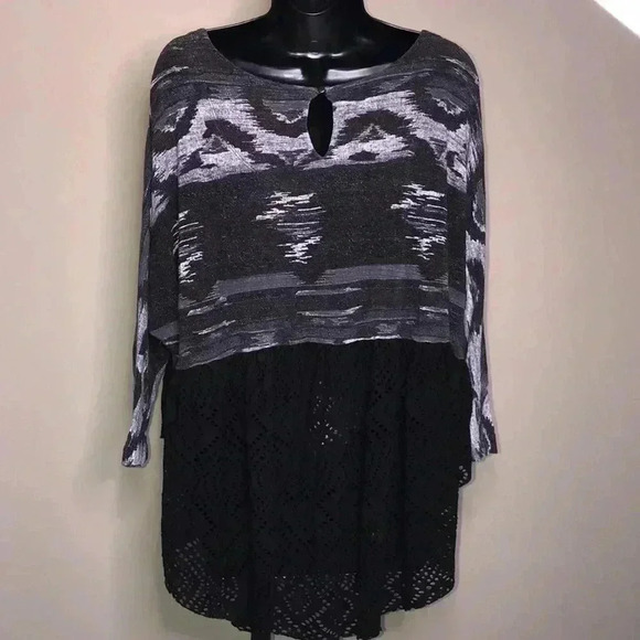 Free People Ikat Print Boho Tunic Size S—WB02 - Picture 2 of 7